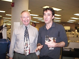 John Henley's website gallery, John Henley and John Cusack