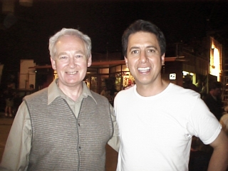 John Henley's website gallery, John Henley and Ray Romano