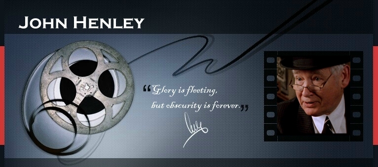 John Henley: movie actor header