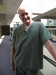 John Henley,Wardrobe: Hospital orderly